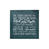Words That Inspire Decoposter: In This Home